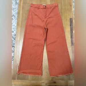 Terracotta Wide Leg Pants